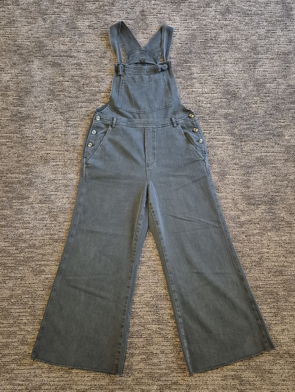 Aerie Denim Overalls, L, Like New